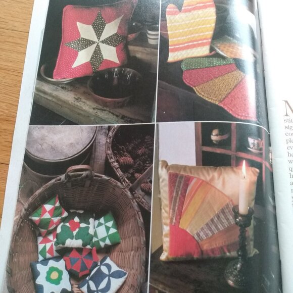 Vintage Quilts & Patches Quilting Sewing Pattern Book Simplicity Boho 70s Retro - Picture 8 of 11